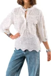 LOLLYS LAUNDRY Blouses-LOUISELL BLOUSE CREME