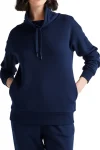 TOORALLIE Track Tops-LOUNGE FUNNEL NECK