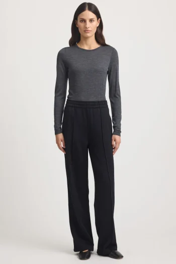 TOORALLIE Tracksuits|Track Pants-LOUNGE PANT BLACK