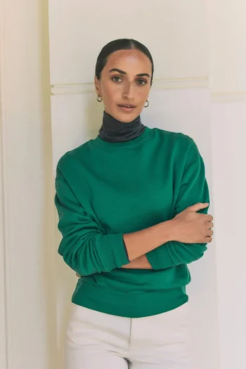 TOORALLIE Tracksuits|Track Tops-LOUNGE RELAXED CREW