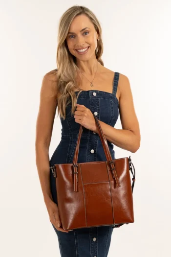 SASSYDUCK Gift Guide|Bags-MADRID LEATHER TOTE