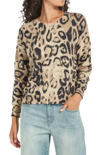 VERGE Tops-MANTRA SWEATER ANIMAL