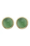SUSAN ROSE Jewellery-MAYA GEM STUDS GREEN
