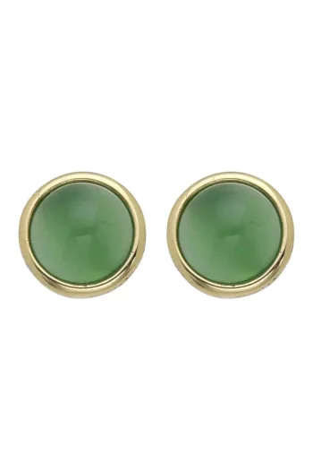 SUSAN ROSE Jewellery-MAYA GEM STUDS GREEN