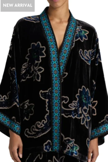 JOHNNY WAS Jackets-MERHAWI KIMONO MULTI