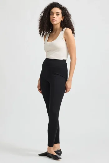 TOORALLIE Pants-MERINO LEGGINGS BLACK