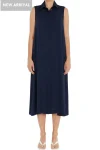 MELA PURDIE Dresses-MIDI SHIRT DRESS NAVY