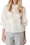 CABLE Blouses-MIRAGE BLOUSE WHITE