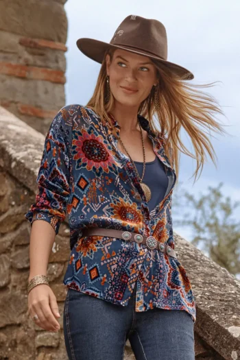 JOHNNY WAS Shirts-OVERSIZED AUDREY SHIRT SISI