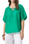 MADLY SWEETLY Tops|Weekend Edit-PARALLEL TOP EMERALD