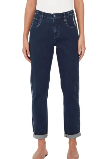 VERGE Jeans|Winter Style-PARIS 85 JEANS DEEP-INDIGO