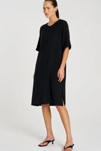 MELA PURDIE Dresses-PLAZA DRESS BLACK