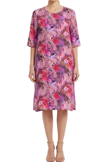 MELA PURDIE Dresses-PLAZA DRESS KALEIDOSCOPE