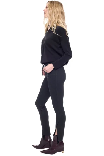 UP Pants-PONTE SLIM PANT