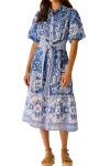 LANIA Dresses-PORTO DRESS BLUE
