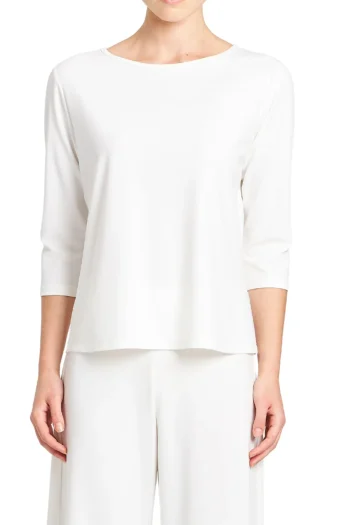 MELA PURDIE Tops-POWDER BOAT NECK