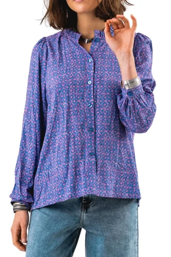 LOLLYS LAUNDRY Shirts-RIVERLL SHIRT PINK