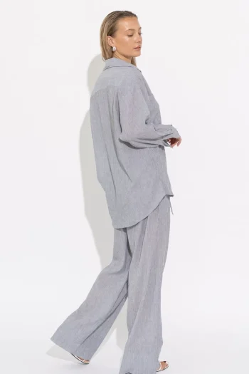 SARA FOX Shirts|Winter Style-SABI SHIRT STRIPE