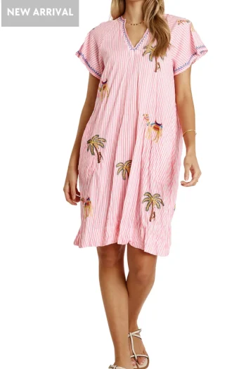 LULA LIFE Dresses-SAHARA DRESS CANDY