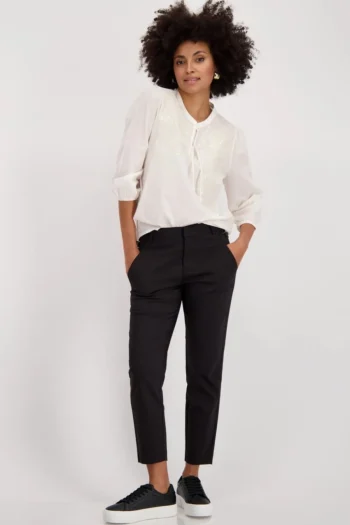 MONARI Blouses|Weekend Edit-SEQUIN LACE BLOUSE SEA-SHELLS