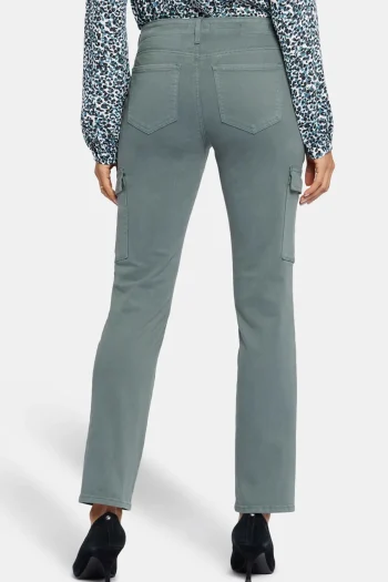 NYDJ Jeans-SHERI SLIM CARGO SAGE-LEAF
