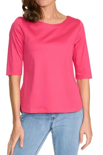 FOIL Tops-SHORE BET TOP RASPBERRY