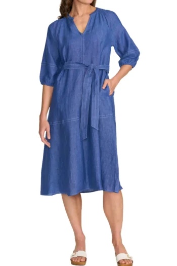 FOIL Dresses-SHOUT ABOUT DRESS BLUE