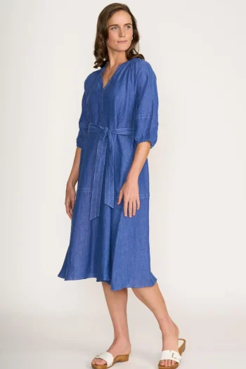 FOIL Dresses-SHOUT ABOUT DRESS BLUE