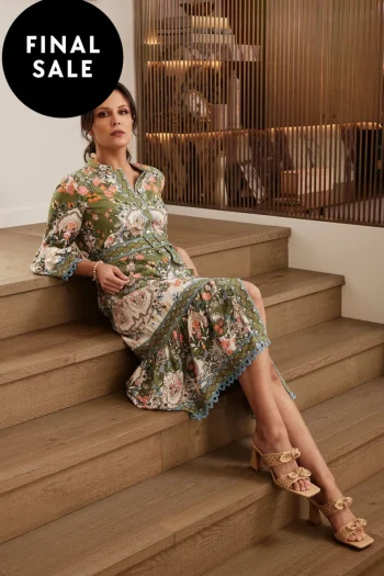 LOOBIES STORY Dresses-SIENA MIDI DRESS OLIVE