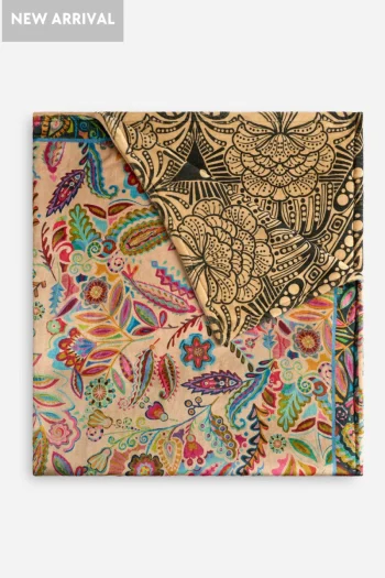 JOHNNY WAS Gift Guide-SILVANA COZY BLANKET MULTI