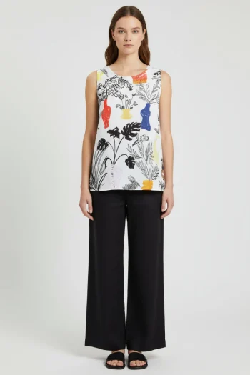 DOLCEZZA Tops-S/LESS TOP SUMMER-BOUQUET