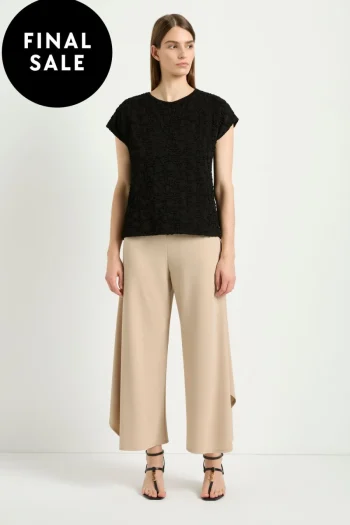 MELA PURDIE Tops-SLIM SHELL BLACK