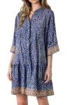LOLLYS LAUNDRY Dresses-SOHOLL SHORT DRESS BLUE
