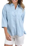 FOXWOOD Shirts-SPIRE SHIRT LIGHT-BLUE
