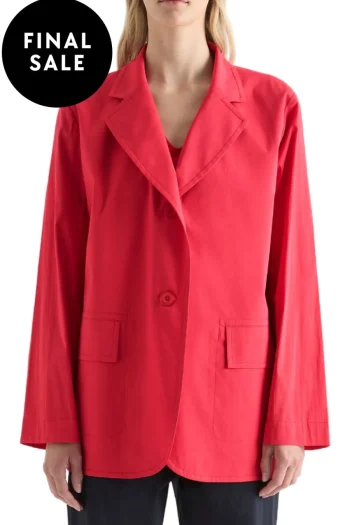 MELA PURDIE Jackets-STRETCH BLAZER GERANIUM