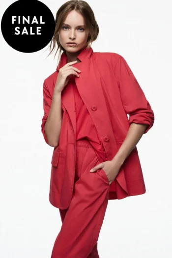 MELA PURDIE Jackets-STRETCH BLAZER GERANIUM