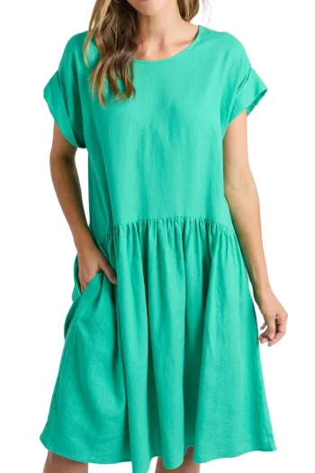 ELM Dresses-SUNSET HOUR DRESS GREEN