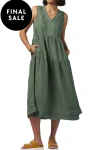 MADLY SWEETLY Dresses-SUNSHINE MIDI DRESS KHAKI