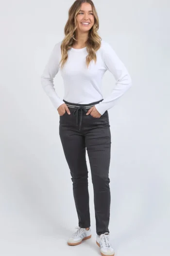 FOXWOOD Tracksuits|Track Pants-SYLVIA JOGGER CHARCOAL