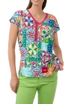 TINTA T Shirts|Tops-TEODORA TEE MULTI