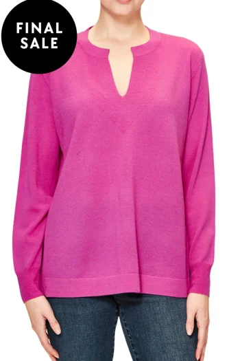 VERGE Jumpers-TESS SWEATER ORCHID