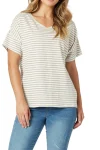 THREADZ T Shirts-TYLA STRIPE TEE