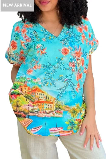 CIENNA Tops-V-NECK TOP