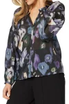 HAMMOCK AND VINE Shirts-VENICE PRINT SHIRT AMETHYST