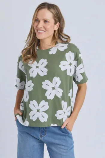 ELM T Shirts-VERA TEE CLOVER