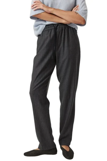 CABLE Pants|Winter Style-VINCENT WOOL PANT GREY