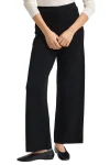 TOORALLIE Pants|Winter Style-WIDE LEG KNIT PANT BLACK