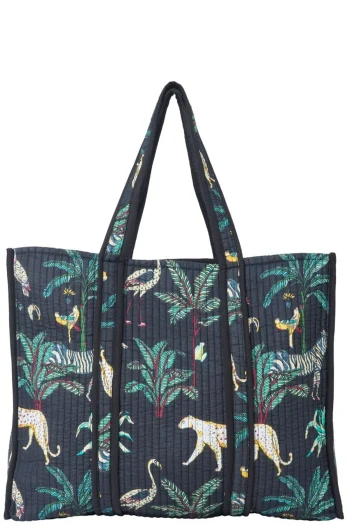 LOLLYS LAUNDRY Gift Guide|Bags-ZELKOVALL BIG BAG WASHED-BLACK