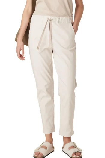 CABLE Pants-ZOE JOGGER PARCHMENT